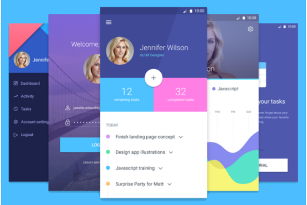 Printable User Interface Designs