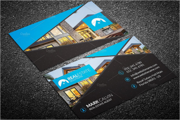 Realistic Real Estate Business CardÂ 