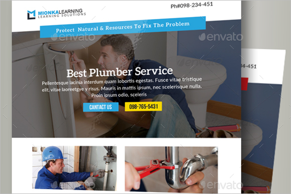 Repair Work Flyer Template