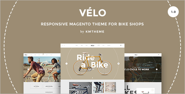 Responsive Bike Shops Magento Theme Â 