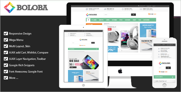 Responsive Digital Magento Theme