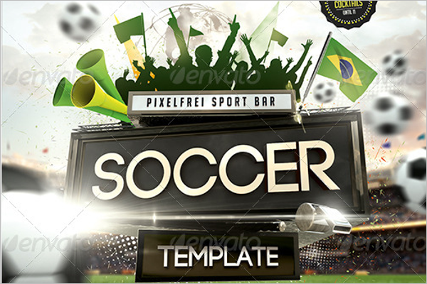 Saturday Soccer Flyer Design