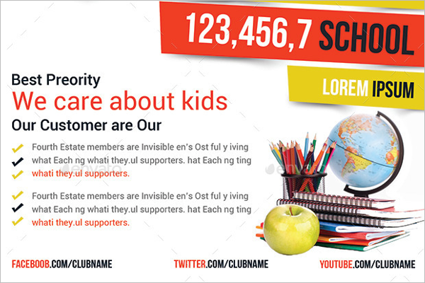 School Education Flyer Design