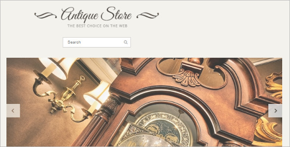 Simple Antique OpenCart Template