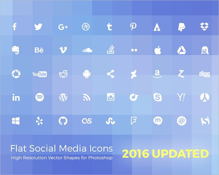 Simple Social Media Website Template