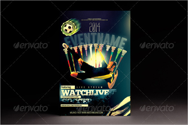 Soccer Flyer Word Template