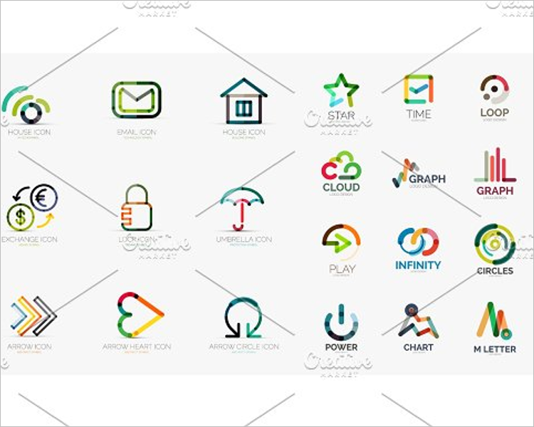 Social Web Icons Template