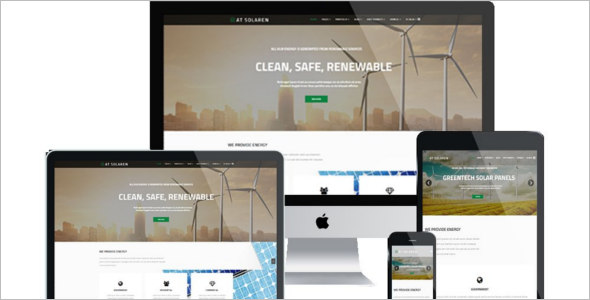 Solar Energy Joomla Template