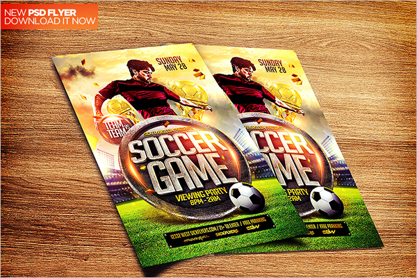 Sports Flyer Template Deign