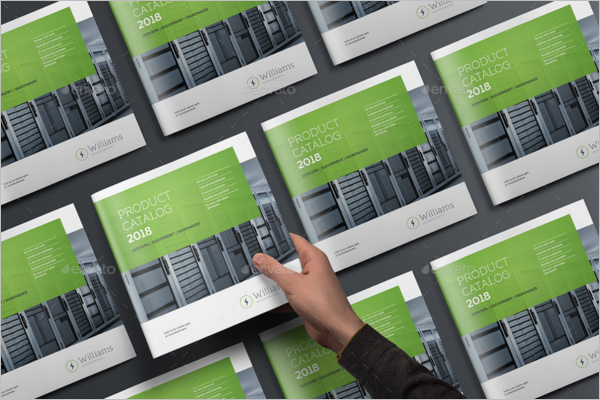 Square Brochure Mock-up 2018