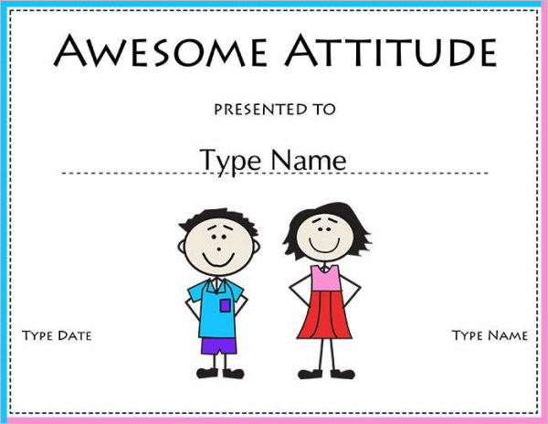 Student Council Certificate Template