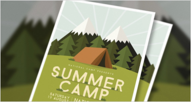 Summer Camp Flyer Templates