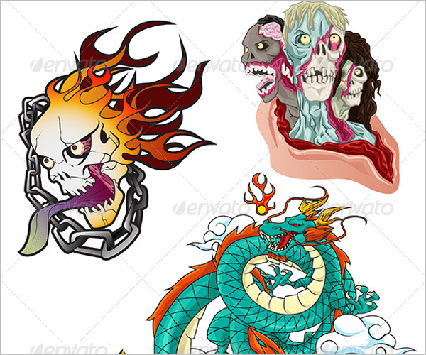 Tattoo Clipart Design