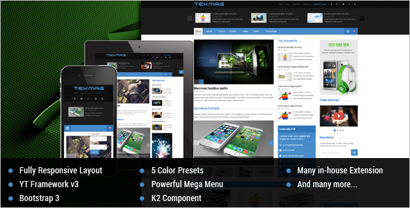 Technology News Joomla Template