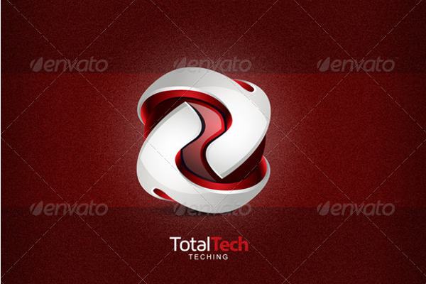 Total-Tech-3D-Abstract-logo