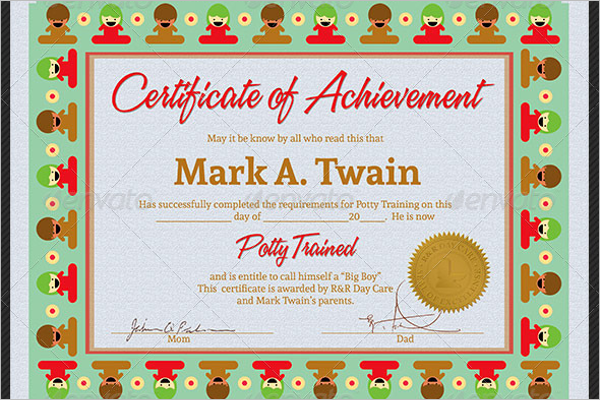 Trained Certificate For Kids