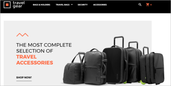 Travel Bag Magento Theme