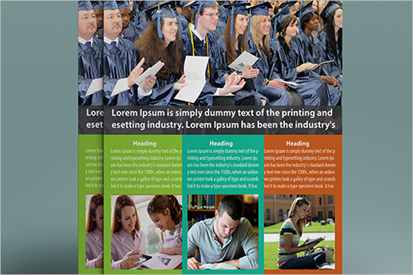 University Education Flyer Design