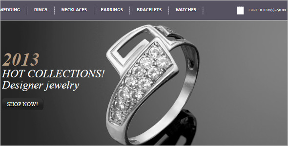 Vector Jewelry OpenCart Template