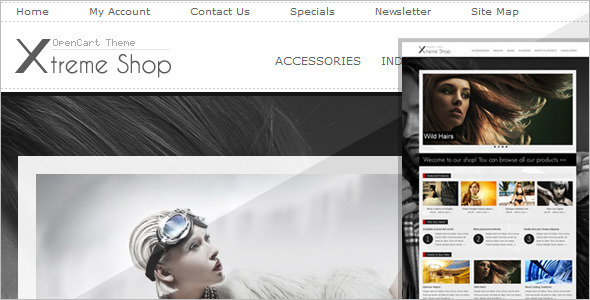 Xtreme PhotoShop Theme