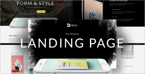 jQuery Gallary Landing Page Effect Template