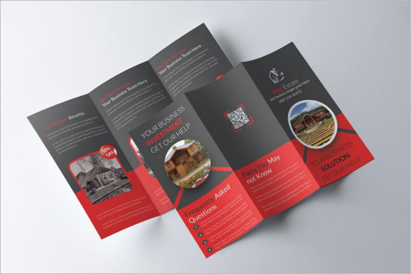 A4 Real Estate Brochure Design