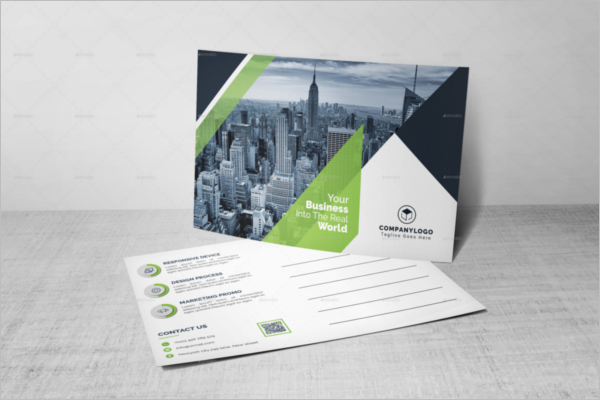 Advertising Photography Postcard Template