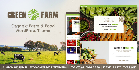 Agriculture Food Store WordPress Theme