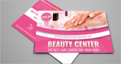 17+ Beauty Center Postcard Templates