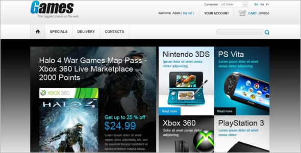 Best Computer Games PrestaShop Theme