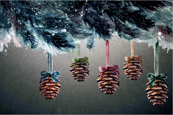Best WaterColour Christmas Template