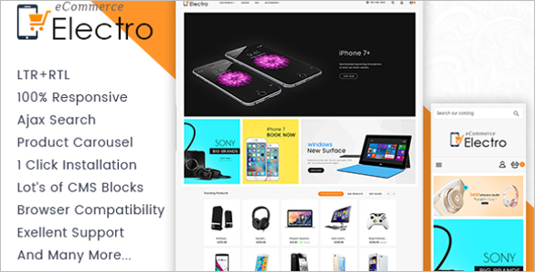 Big Electronics Prestashop Template