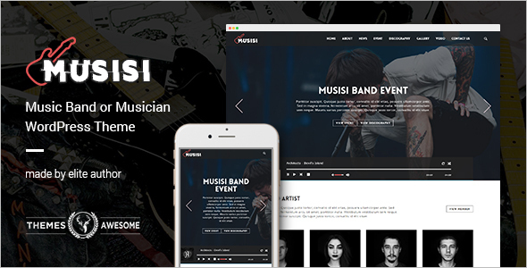 Brand Entertainment WordPress Theme