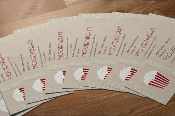Branding Tickets Mockup Design