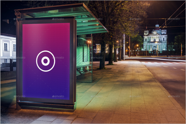 Business Billboard PSD Mockup