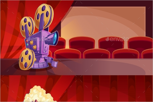 Cartoon Banner Background Template