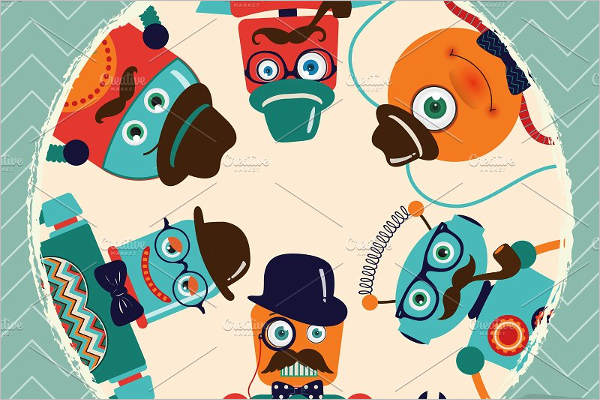 Cartoon Banner Collection Template