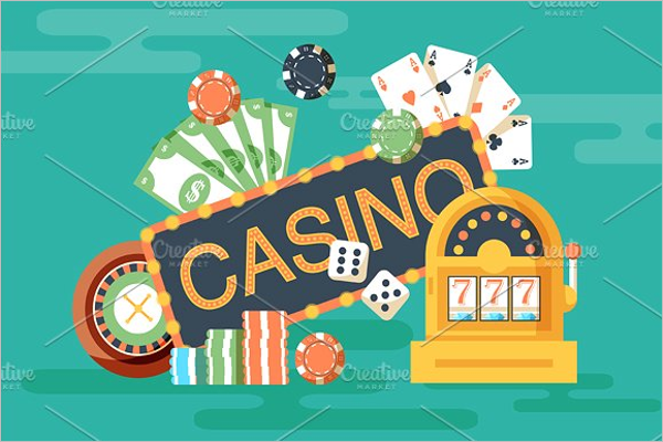 Casino Backdrop Banner Design