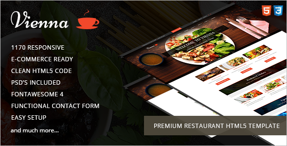 Catering HTML5 WordPress Theme