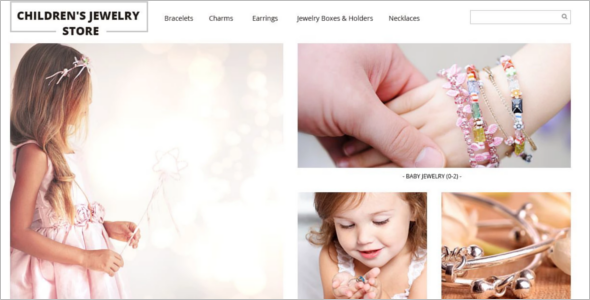 Children's Jewelry PrestaShop Theme