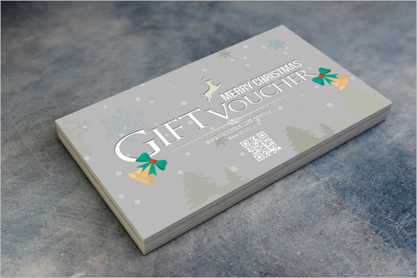 Christmas Gift Voucher Template