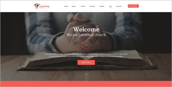 Church WordPress Design Template