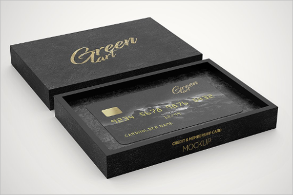 Clean Credit Card Mockup Template
