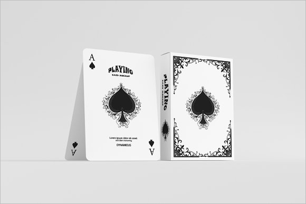 Clean Playing Card Design