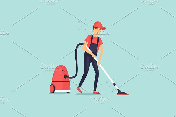 Cleaning Company Uniform Design
