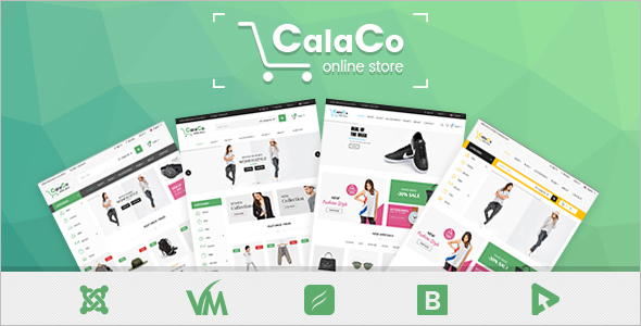 Clothing and Fashion VirtueMart Template
