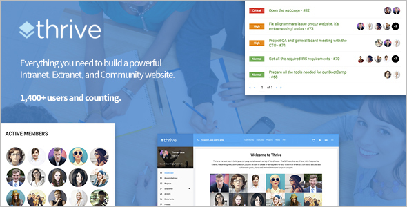 Community WordPress Template