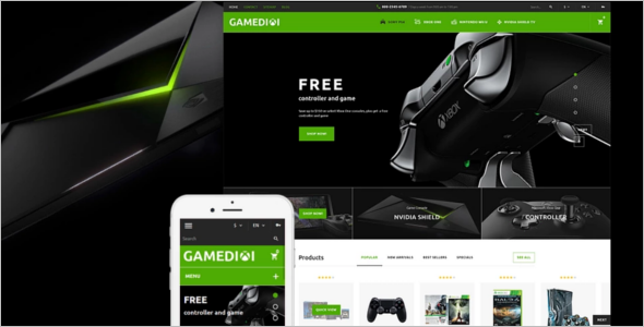 Computer Games PrestaShop Theme