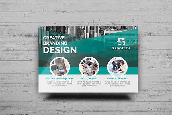 Construction Business Postcard Branding