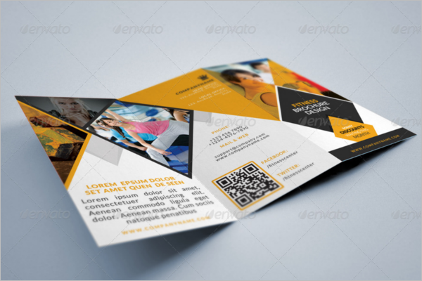 Corporate GYM Brochure Design